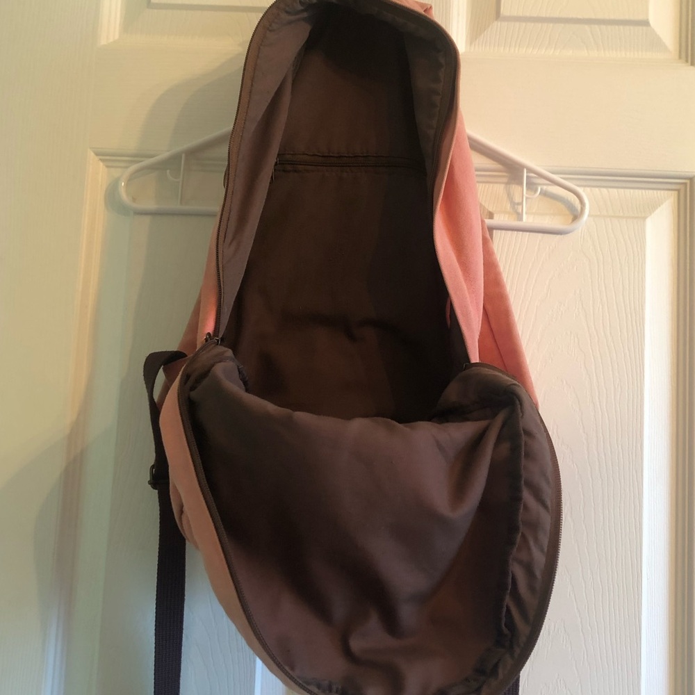 Pink Canvas Backpack - Picture 4 of 10